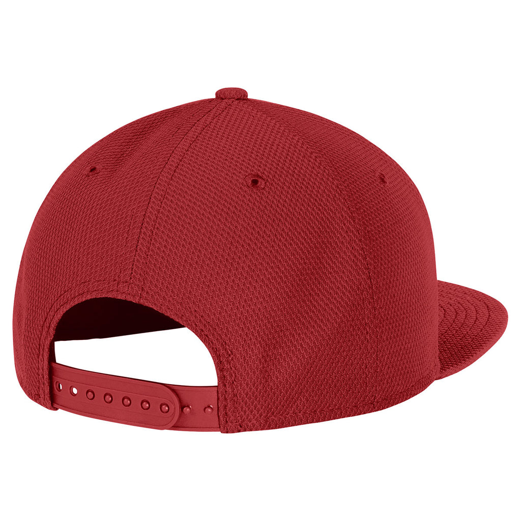 New Era Crimson Original Fit Diamond Era Flat Bill Cap