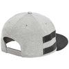 New Era Shadow Heather/Black Striped Flat Bill Snapback Cap