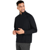 North End Men's Black Revive Coolcore Quarter Zip