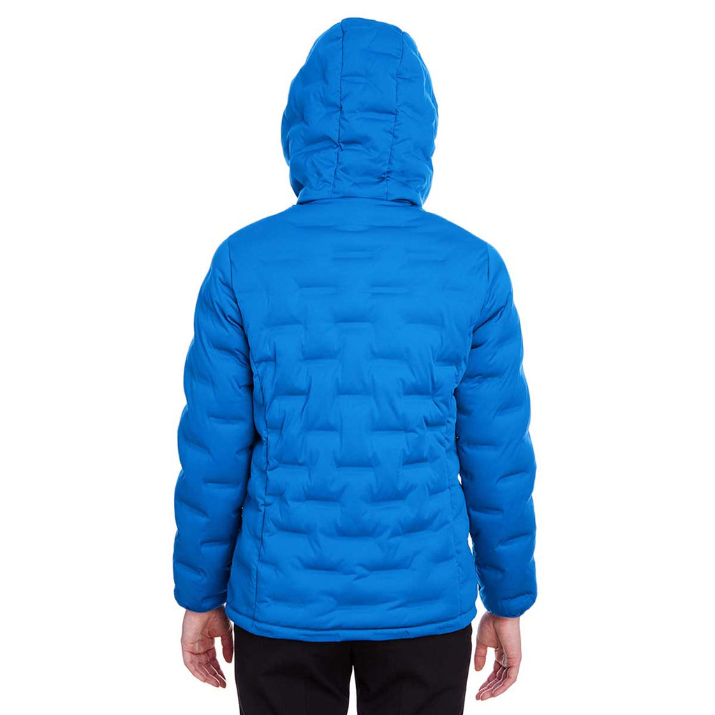 North End Women's Olympic Blue/Carbon Loft Puffer Jacket