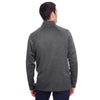 North End Men's Carbon Heather/Black Flux 2.0 Full-Zip Jacket