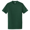 New Era Men's Dark Green Heritage Blend Crew Tee