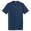 New Era Men's Dark Royal Heritage Blend Crew Tee