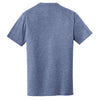 New Era Men's Dark Royal Twist Heritage Blend Crew Tee