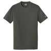 New Era Men's Graphite Heritage Blend Crew Tee