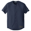 New Era Men's True Navy Diamond Era Full-Button Jersey