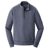 New Era Men's True Navy Heather Tri-Blend Fleece 1/4 Zip