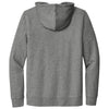 New Era Men's Dark Heather Grey Comeback Fleece Full-Zip Hoodie