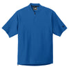 New Era Men's Royal Cage Short Sleeve 1/4 Zip Jacket