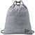 New Era Static Grey Heather Game Day Cinch Bag