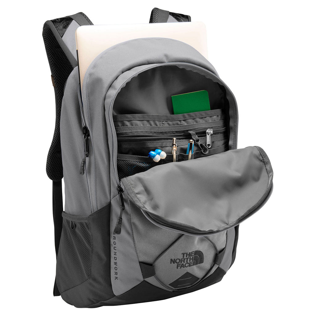 The North Face Mid Grey/Asphalt Grey Groundwork Backpack