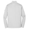 The North Face Men's Light Grey Heather Tech Quarter Zip Fleece