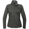 The North Face Women's Dark Grey Heather Skyline Full-Zip Fleece Jacket