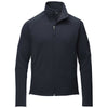 The North Face Men's Urban Navy Mountain Peaks Fleece Full-Zip Jacket