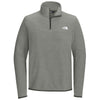 The North Face Men's TNF Medium Grey Heather Glacier 1/4-Zip Fleece