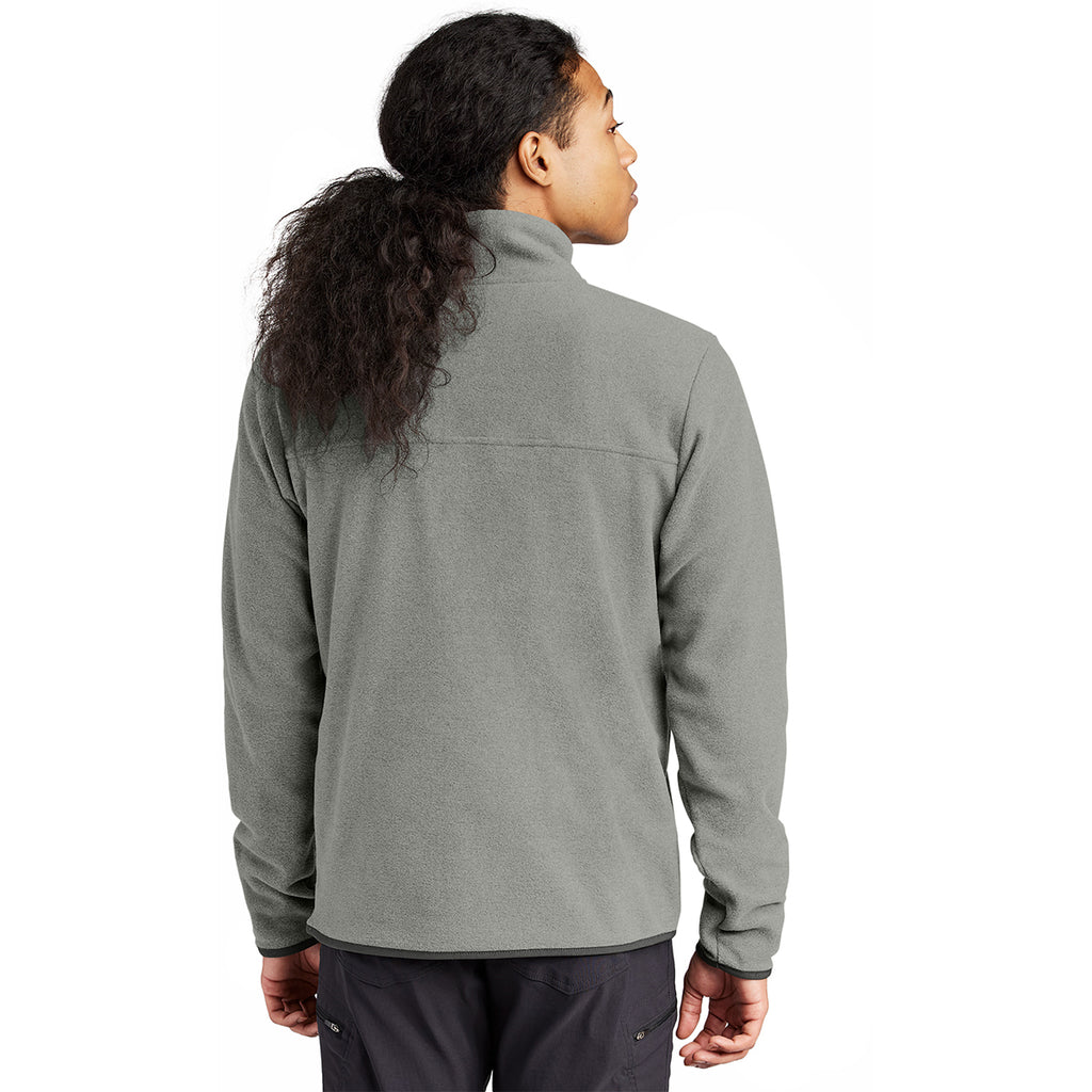 The North Face Men's TNF Medium Grey Heather Glacier 1/4-Zip Fleece