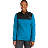 The North Face Women's Hero Blue/ TNF Black Glacier 1/4-Zip Fleece