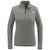 The North Face Women's TNF Medium Grey Heather Glacier 1/4-Zip Fleece