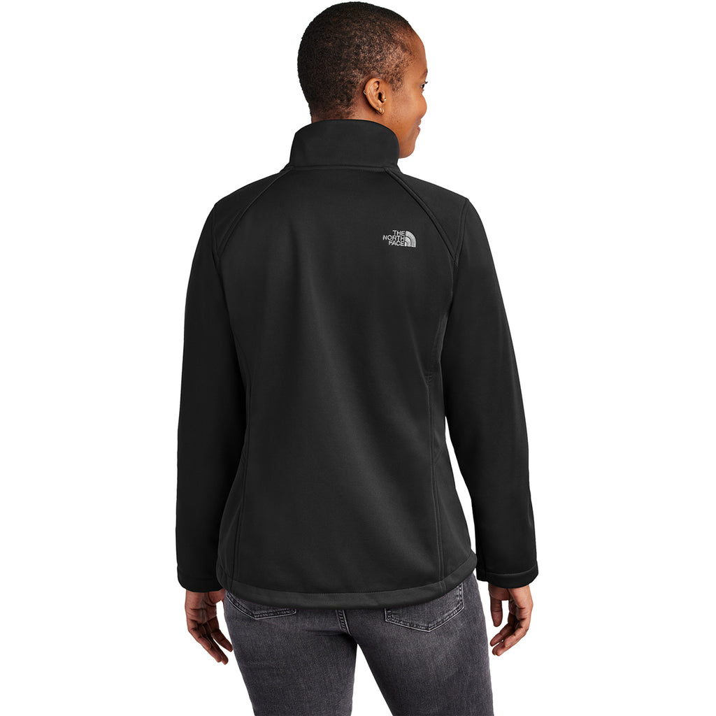 The North Face Women's TNF Black Chest Logo Ridgewall Soft Shell Jacket