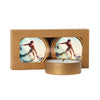 SnugZ Citrus Verbena/Gold Scented Candle 2-Pack in Kraft Window Box