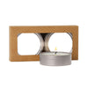 SnugZ Citrus Verbena/Silver Scented Candle 2-Pack in Kraft Window Box