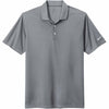 Nike Men's Cool Grey Dri-FIT Micro Pique 2.0 Polo