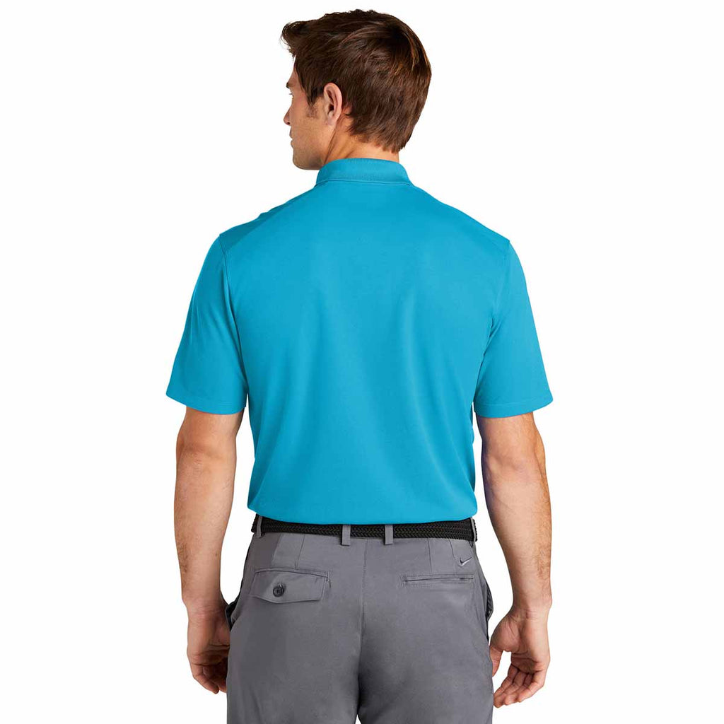 Nike Men's Tidal Blue Dri-FIT Micro Pique 2.0 Polo