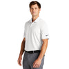 Nike Men's White Dri-FIT Micro Pique 2.0 Polo