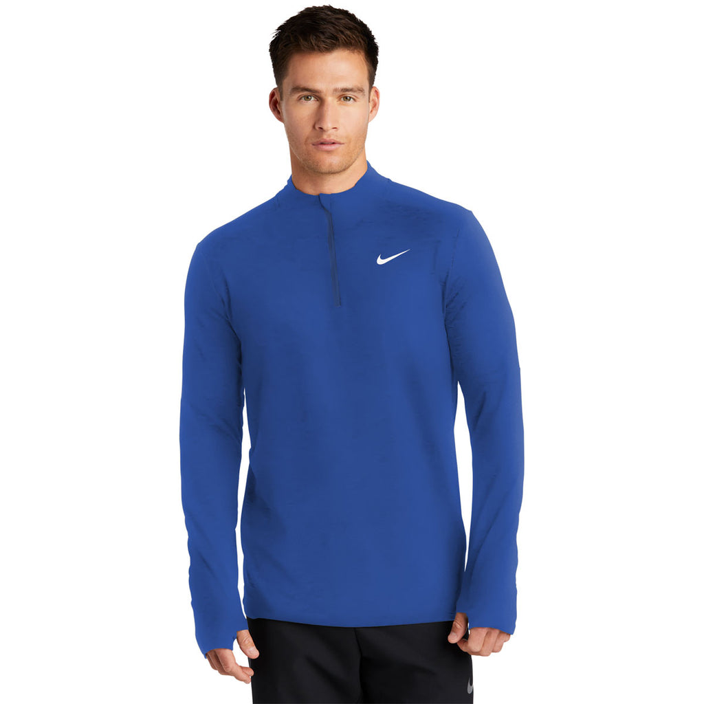 Nike Men's Royal Dri-FIT Element 1/2 Zip Top