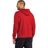 Nike Men's University Red Club Fleece Sleeve Swoosh Pullover Hoodie