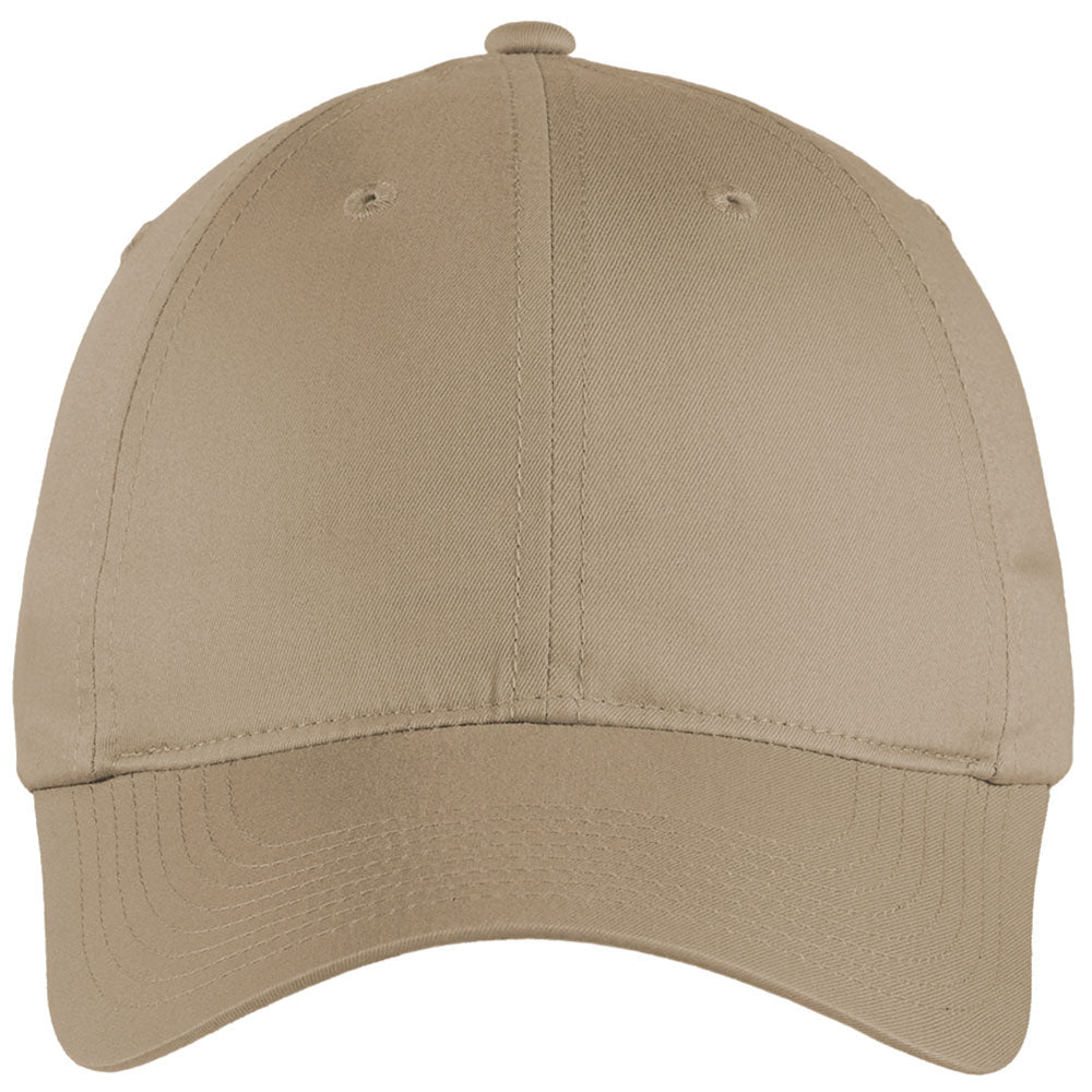 Nike Khaki Unstructured Cotton/Poly Twill Cap