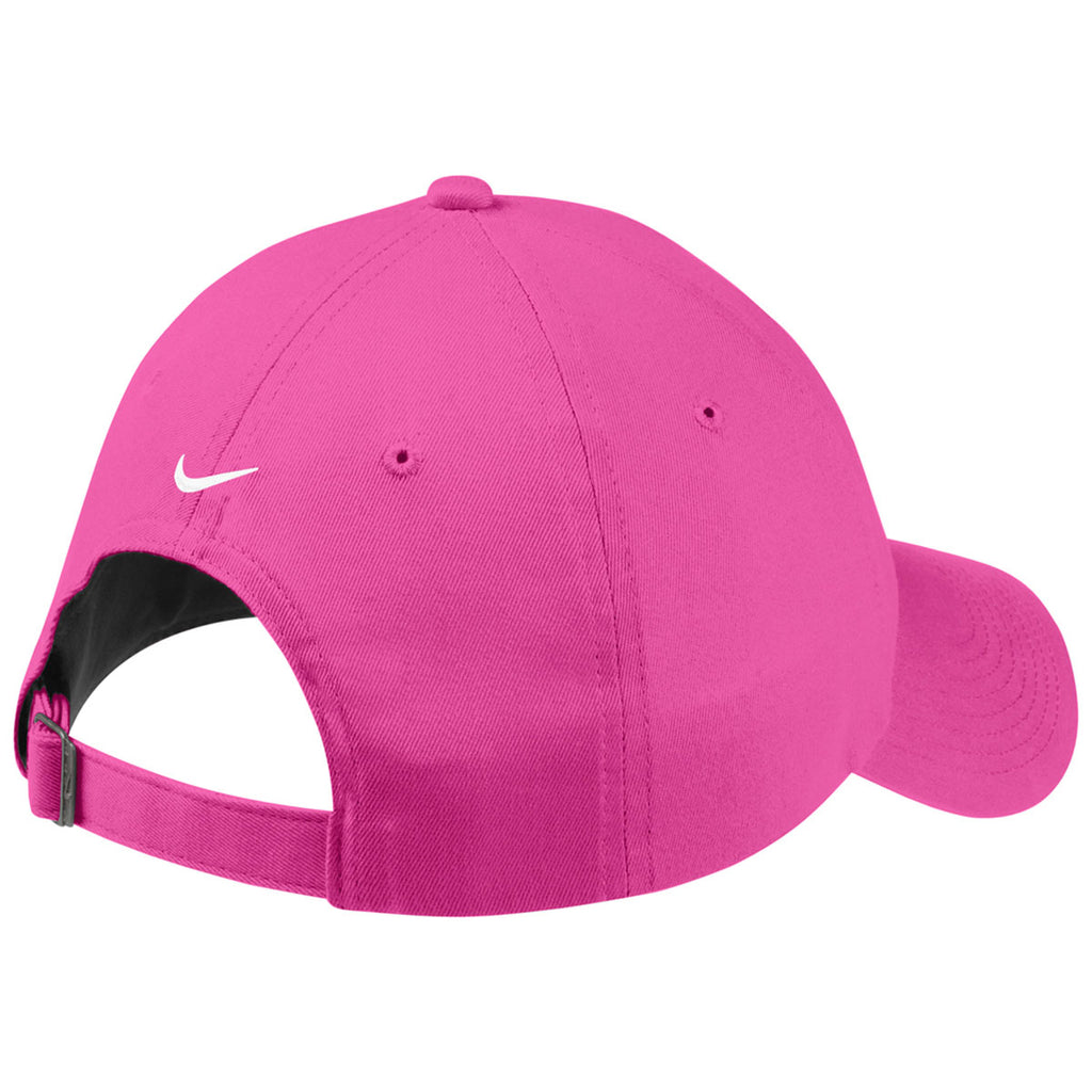 Nike Vivid Pink Unstructured Cotton/Poly Twill Cap