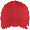 Nike Univeristy Red/White Dri-FIT Stretch Mesh Sandwich Bill Cap