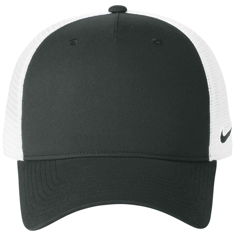 Nike Anthracite/White Snapback Mesh Trucker Cap