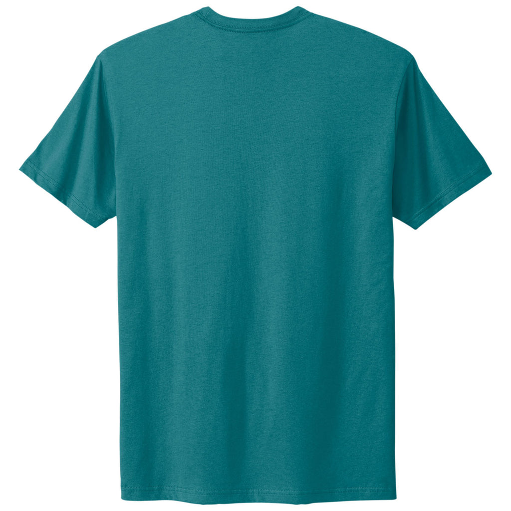 Next Level Unisex Teal Cotton Tee