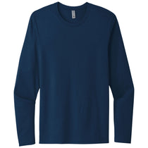 Next Level Men's Cool Blue Cotton Long Sleeve Tee