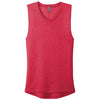 Next Level Women's Red Festival Muscle Tank