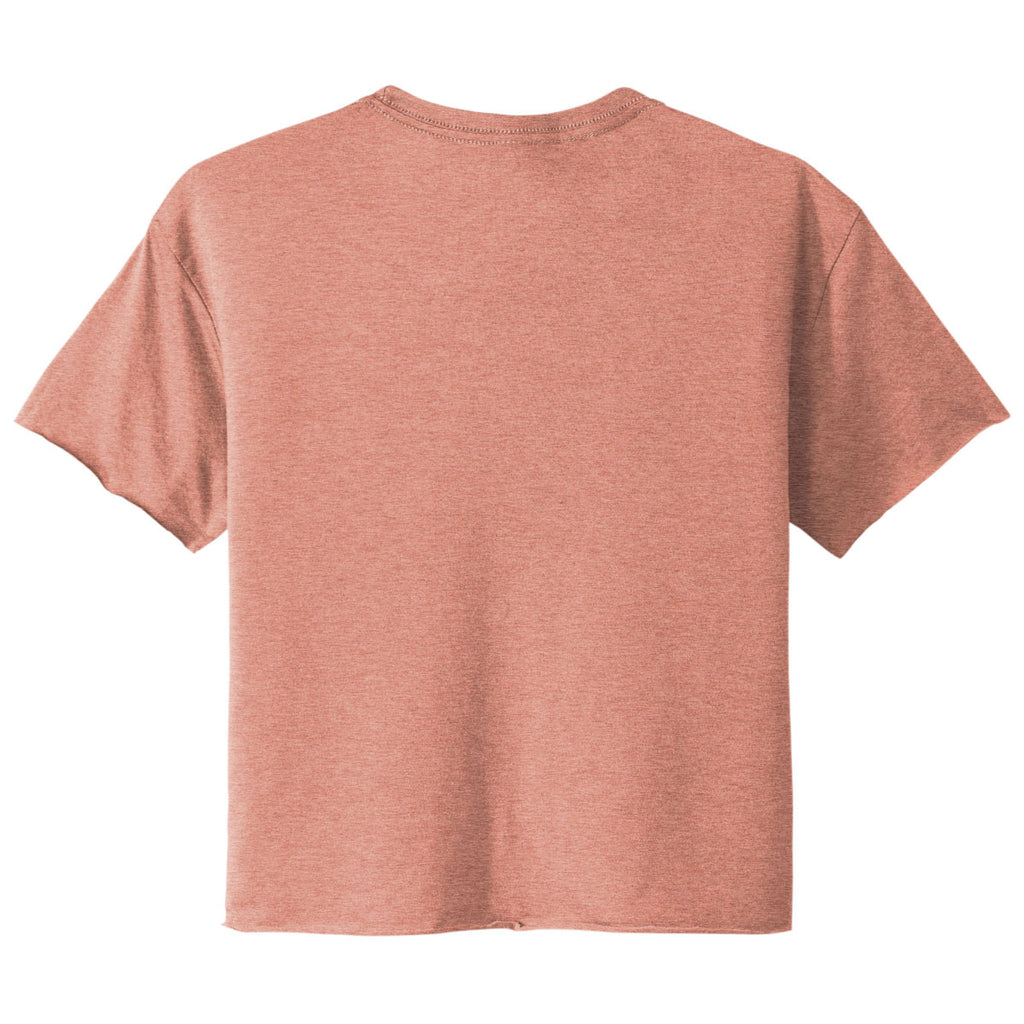 Next Level Women's Desert Pink Festival Cali Crop Tee