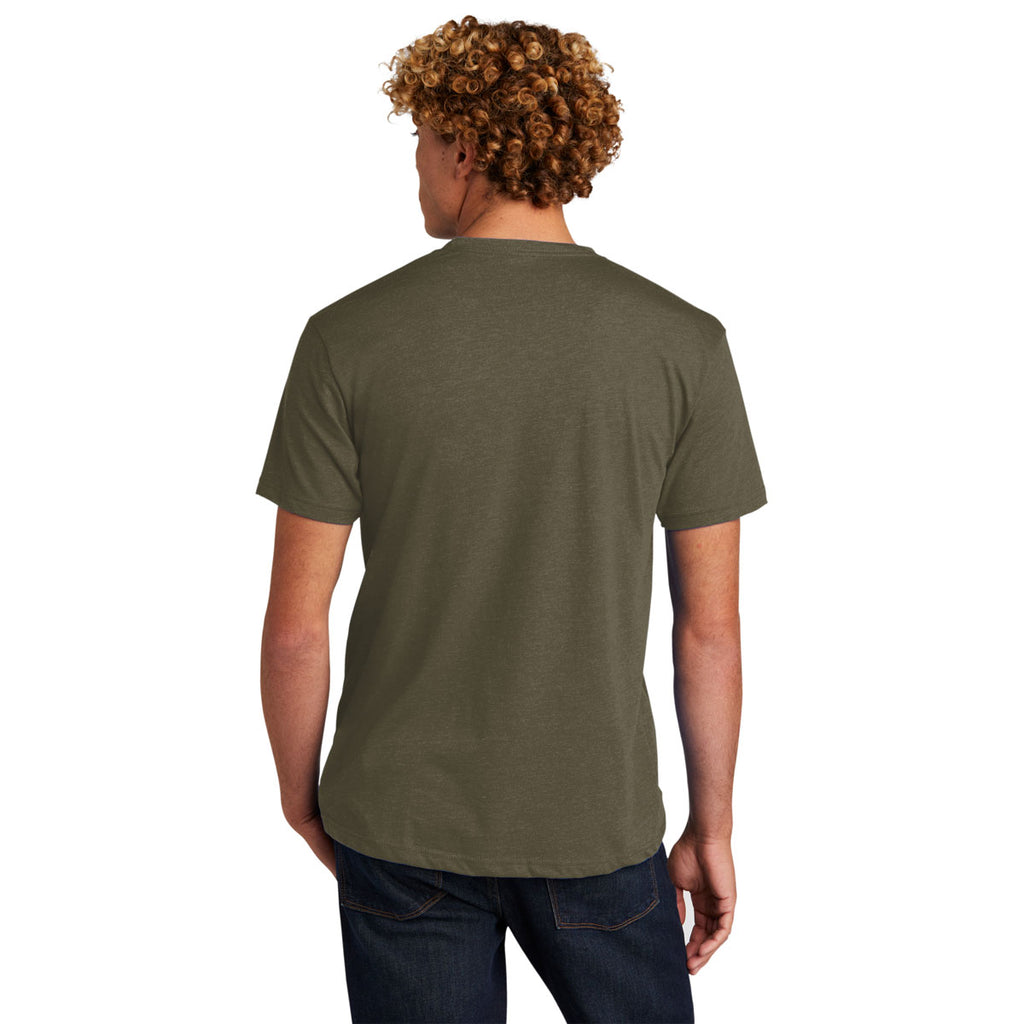 Next Level Unisex Military Green CVC Tee