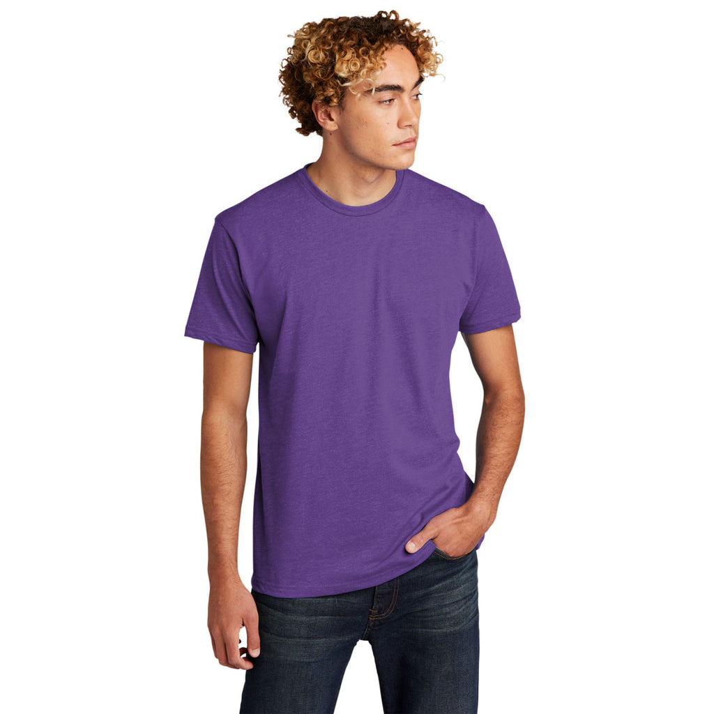 Next Level Unisex Purple Rush CVC Tee