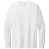 Next Level Apparel Unisex White CVC Long Sleeve Tee