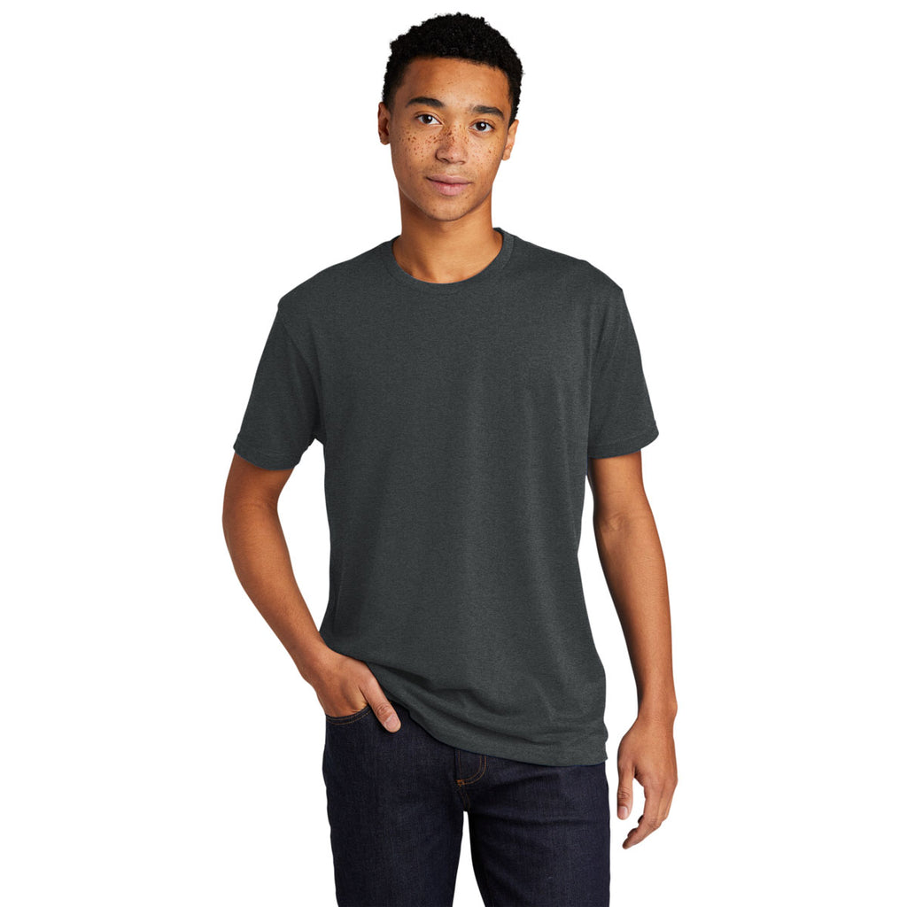 Next Level Unisex Heather Metal CVC Sueded Tee