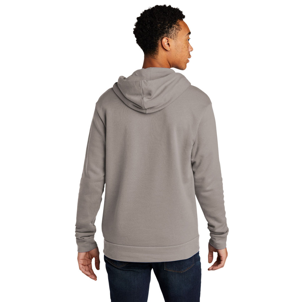 Next Level Unisex Lead/ Light Grey Beach Fleece Pullover Hoodie