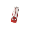 K & R Red Rotating USB - 8GB