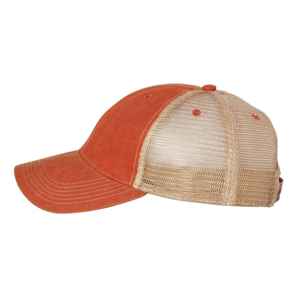 Legacy Orange/Khaki Old Favorite Trucker Cap