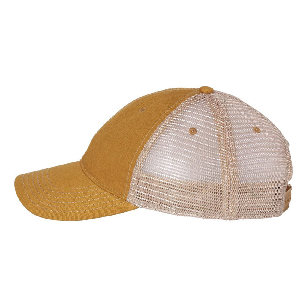 Legacy Yellow/Khaki Old Favorite Trucker Cap