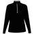 Original Penguin Women's Caviar Black Clubhouse Mock Pullover