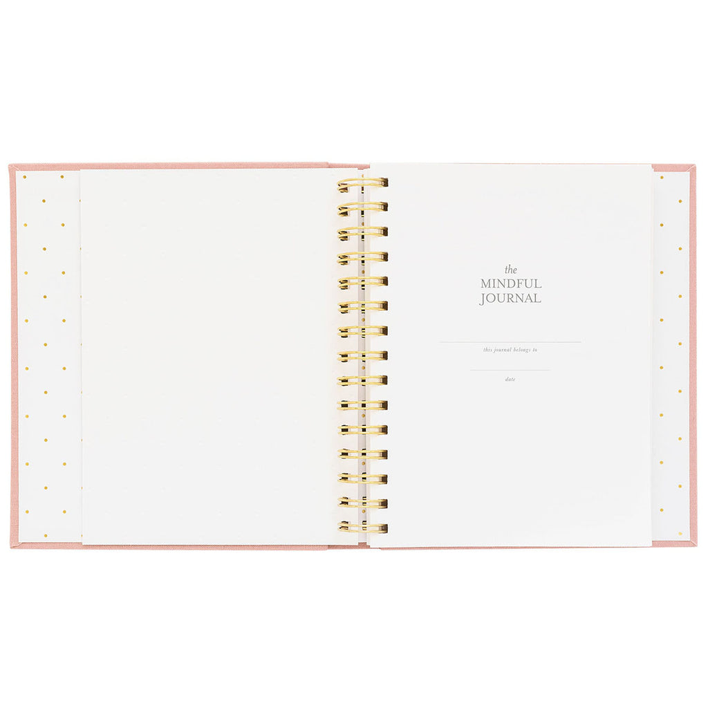 Sugar Paper Rose Linen Mindful Journal