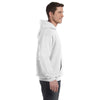 Hanes Men's White 7.8 oz. EcoSmart 50/50 Pullover Hood