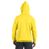 Hanes Men's Yellow 7.8 oz. EcoSmart 50/50 Pullover Hood